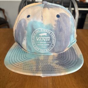 Vans tie-dye snapback hat